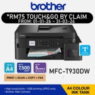 Brother T930DW T730DW T230 T530DW T230 T430W T720DW  INK Tank PRINTER L3210 L3250 G3010 PRINTER