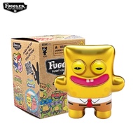 Fuggler Blind Box 2 Mystery Box Keychain Ugly Teeth Monster TMNT SpongeBob Collectible Keyring Gift