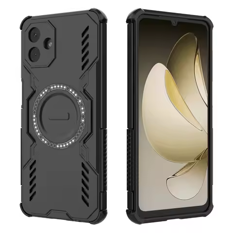 Phone Case For Samsung Galaxy A07 Case For Samsung A07 Shockproof Magnetic Adsorption Wireless Charg