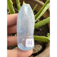 Aquamarine 58x20mm 1 pieces 74 gram spinel Gems