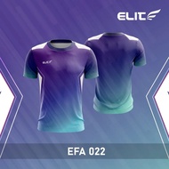 Ready Stock EFA 019 - 024 ELITE SPORTS Sublimation Sports Jersey / Volleyball / Quick Dry Tops Tee
