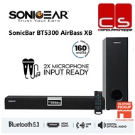 SonicGear SonicBar BT5300 Airbass XB Soundbar with Wireless Subwoofer(WIRED MIC)