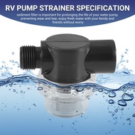 Water Pump Strainer Filter, RV Replacement 1/2 Inch Twist-on Pipe Strainer Compatible with  or  Pump