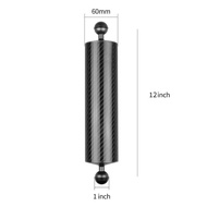 Bgning Float Buoyancy Aquatic Arm Dual Ball Floating Carbon Fiber Arm Diving Camera ถาดดำน้ำใต้น้ำสำ