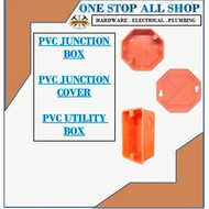 PVC ORANGE JUNCTION BOX / COVER / PVC UTILITY BOX FOR ELECTRICAL