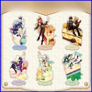 SQ3 Genshin Impact 4th anniversary Acrylic Plate Holder gift for girlfriend Game peripherals Collect