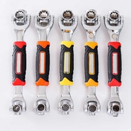 48 in 1 Wrench Multi-Function Wrench Rotating Dog Head Wrench 52 in 1 Wrench