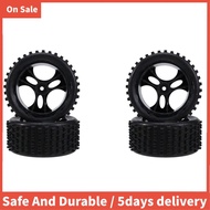 4PCS Wheels Tires Tyre A959-01 for  A959 A959-B A959-A 1/18 RC Car Spare Parts Accessories