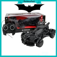 F&F【ready stock】Kereta Kawalan Jauh Batman 1:20 Scale Rechargeable Super Hero Bat-man Remote Control