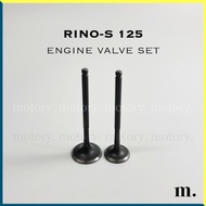 DEMAK RINO S 125 - ENGINE VALVE SET (IN/EX) RINO S125 RINOS125