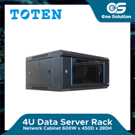 TOTEN 4U Data Cabinet  600mmWX450mmDX280mmH Data Server Rack /Server Data Rack / Server Cabinet / Da