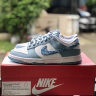 Nike Dunk Low Paisley Blue Biru ORIGINAL no yeezy jordan aj1