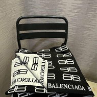 💎Han's house精品服飾💎Balenciaga 巴黎世家 羊毛 圍巾 雙面用 現貨 原價25000