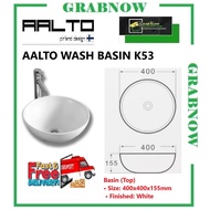 AALTO WASH BASIN K53 | Local Singapore Warranty / Express Free Home Delivery
