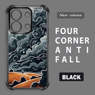 Transparency Casing For Redmi Note 13 4G Phone Case Protection Drop-Proof Cases Cover 0283 FS