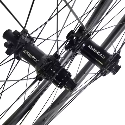 1335g 700c 40mm deep 28mm wide Tubeless Road Disc 6 bolts carbon wheels UD 3K 12K 12x100mm 12x142mm 