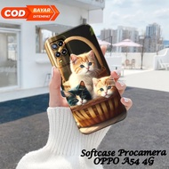 Oppo A54 Case - Oppo A54 Softcase - Fashion Case - Oppo A54 Casing - Pro Camera Softcase - Tpu - Opp
