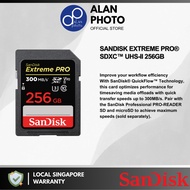 SanDisk Extreme PRO® SDXC™ UHS-II cards 256GB 4K U3 V90 UHS-II 300MB/s (SDSDXDK-256G-GN4IN)