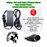 DELL Laptop Adapter 19.5V 4.62A 7.4*5.0mm 90Watt for Latitude D630 D830 5480 D820 3 Month Warranty N