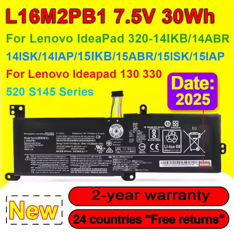 For Lenovo Ideapad 320-15IKB-15IAP-15AST-15ABR-14ABR 520-15IKBR 330-15ICN L16L2PB2 L16L2PB1 L16M2PB1