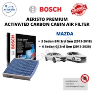BOSCH  Aeristo Premium Activated Carbon Cabin Air Filter 0986AF7012 for Mazda 3 Sedan BM 3rd Gen / 6