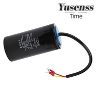YUSENSS Motor Start Capacitor, 450V 50x100mm CD60 Start Capacitor, Durable 300uf Water Pump Capacito