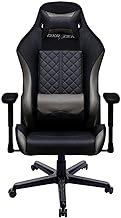 Ergonomic Computer Chair, Leather Home Swivel Chair Luxury Lumbar Support E-Sports Office Chair Boss Chair (Color : Black Brown) interesting
