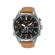 Alba Signa Leather Strap Men Watch N021-X013 SL (AZ4065X1)