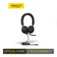 Jabra Evolve2 40 USB-A UC Stereo หูฟังประชุมออนไลน์ Wired Headset for Conference Call