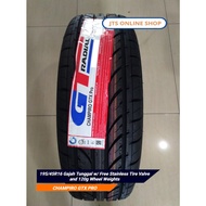 195/45R16 Gajah Tunggal w/ Free Stainless Tire Valve and 120g Wheel Weights (PRE-ORDER)