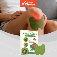 Advanced Mugwort & Ginger Knee Patch 12PCS with Camphor | 8-12Hr Nourishing Comfort, Snug Fit, Gentl