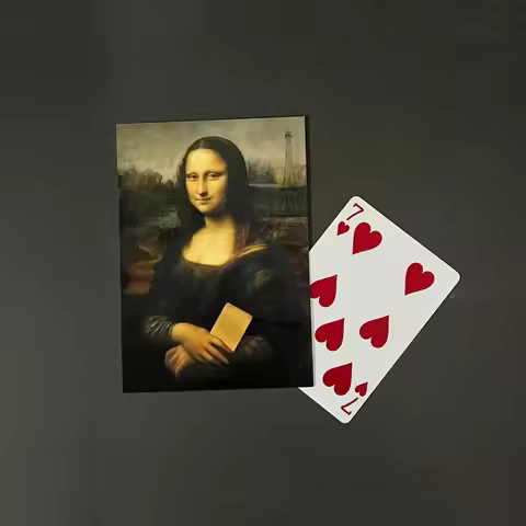 Mona Lisa's Prediction Close Up Magic Tricks Illusions Gimmicks Mentalism Magic Props Magician Magia