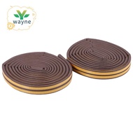2 Roll EVA Seal Weather Strip Foam Tape D Type 10M Doors  Draught Excluder Anti-Collision Seal Strip