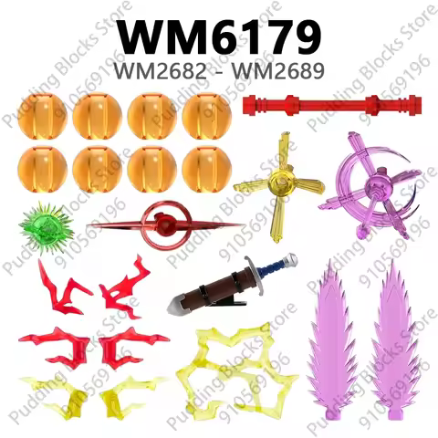 WM6179 Compatible with Action Figures Parts WM2682 WM2683 WM2684 WM2685 WM2686 WM2687 WM2688 WM2689