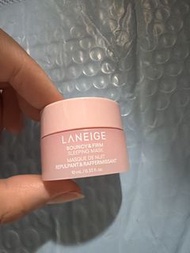 Laneige Bouncy & Firm 睡眠面膜sample