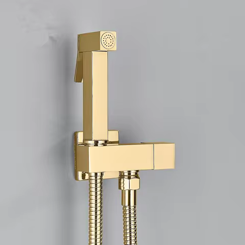 Bathroom Bidet Faucet Brass Tap Washer Mixer Single Cold Water Shower Sprayer Head Tap Toilet Faucet