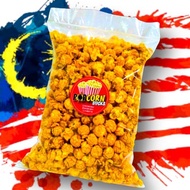 Popcorn Karamel Bulat premium / Bersalut penuh caramel (fully coated) / Popcorn Bucks murah / popkon