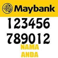 Bank Whatsapp  Sticker Custom Order