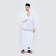 Sarung ATLAS Favorit 520 Polos Warna Putih