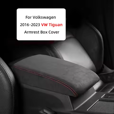 Armrest Box Cover For Volkswagen VW Tiguan MK2 2016 2017 2018 2019 2020 2021 2022 2023 Tiguan Protec