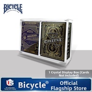 Bicycle | Clear Acrylic Poker Card Storage Box