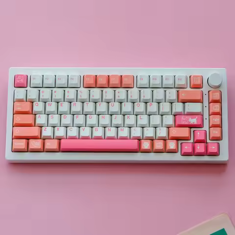 134 Keys GMK Orange Boi Keycaps Cherry Profile PBT Dye Sublimation Keycap For MX Switch Mechanical K