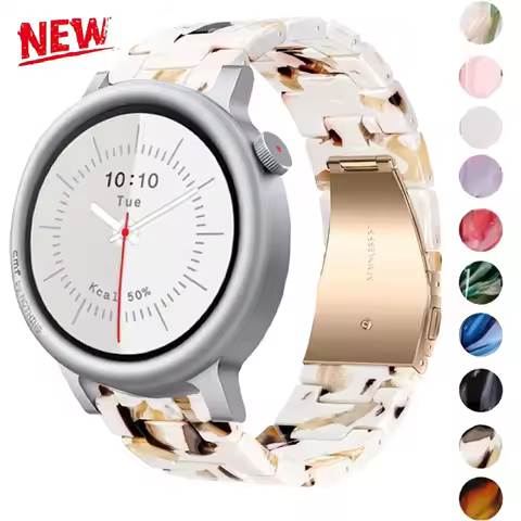 20/22mm Resin Strap For CMF Watch 3-2-1 Pro COROS PACE 2-Pro APEX 2-4 42mm Fashion Bracelet Suunto V