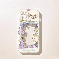 Latest Fancy Cat Cake Soft Case hp Redmi 15 15C 13x A5 A5 14C 13C 13 Note 14 4G 5G Pro Plus Note 8 9