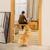 No perforation dog gate pet gate barrier barrier gate indoor kitchen puppy detachable gate bar
