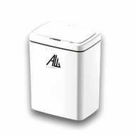 全城熱賣 - 日本AW智能感應自動開蓋垃圾桶USB充電版 - 白色
