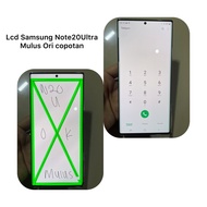 Lcd Samsung Note20Ultra Mulus Ori copotan