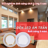 [Light Stabilization] led ceiling light, Cast iron base ceiling light 9W 12W Buffalo eye light, Plas
