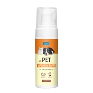 LDECO Pet Wash Free Foam With Hydrolyzed Silk & Essential Oils Plant-Based Fresh Fragrance