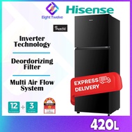 [EXPRESS DELIVER] Hisense 200L/240L/320L/420L Refrigerator | 2 Door Fridge Inverter | Non Inverter P